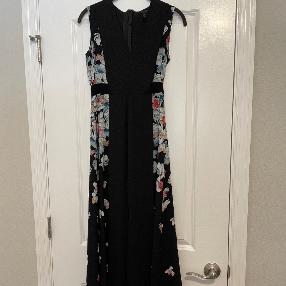 EUC BCBG floral maxi dress